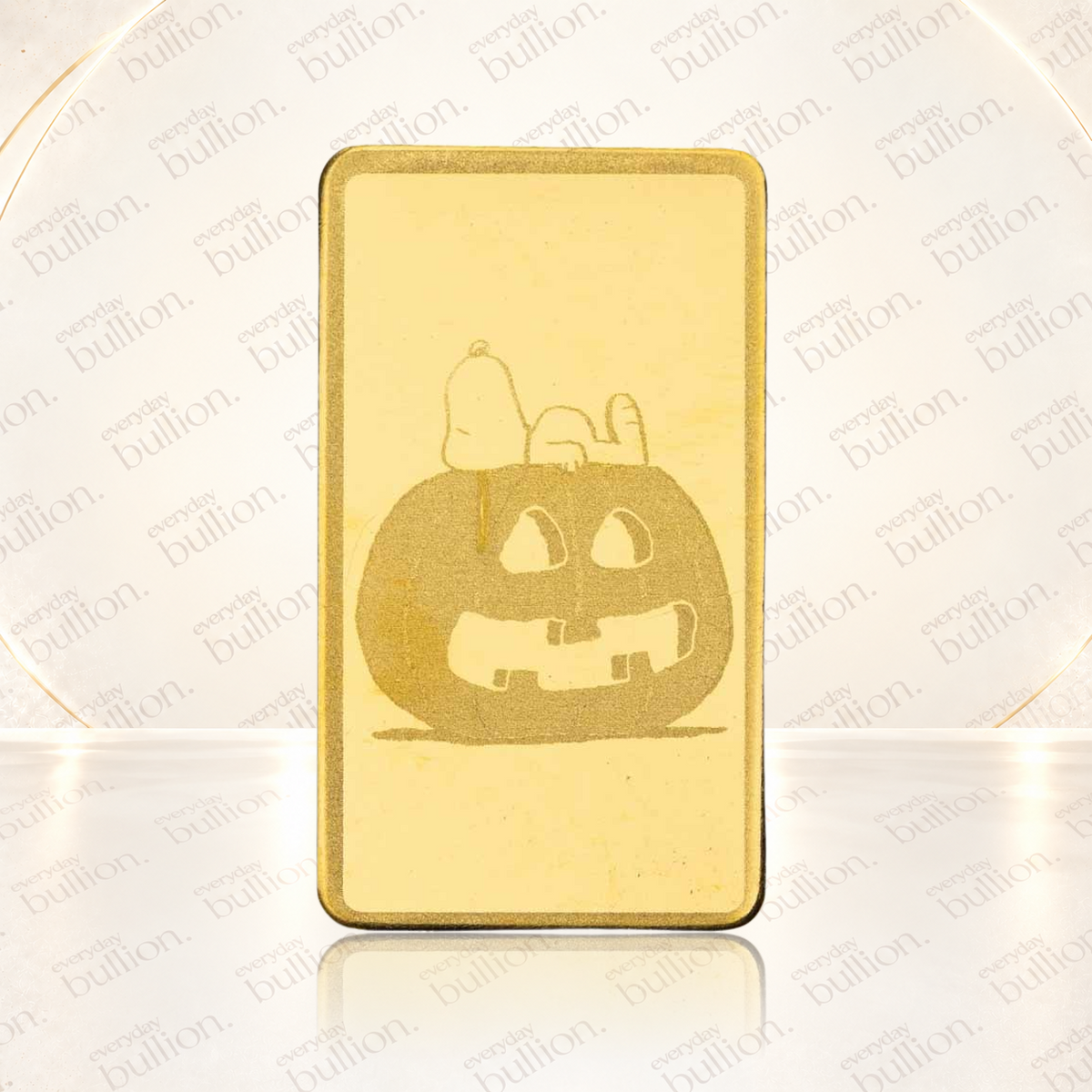2026 Peanuts® It’s the Great Pumpkin 60th Anniversary 1/2g .9999 Gold Bar in TEP – United States – APMEX