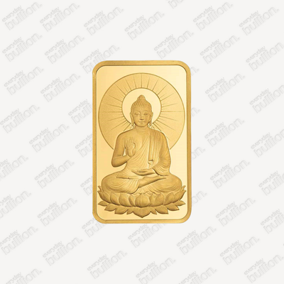 5 gram Gold Bar - PAMP Suisse (Buddha)