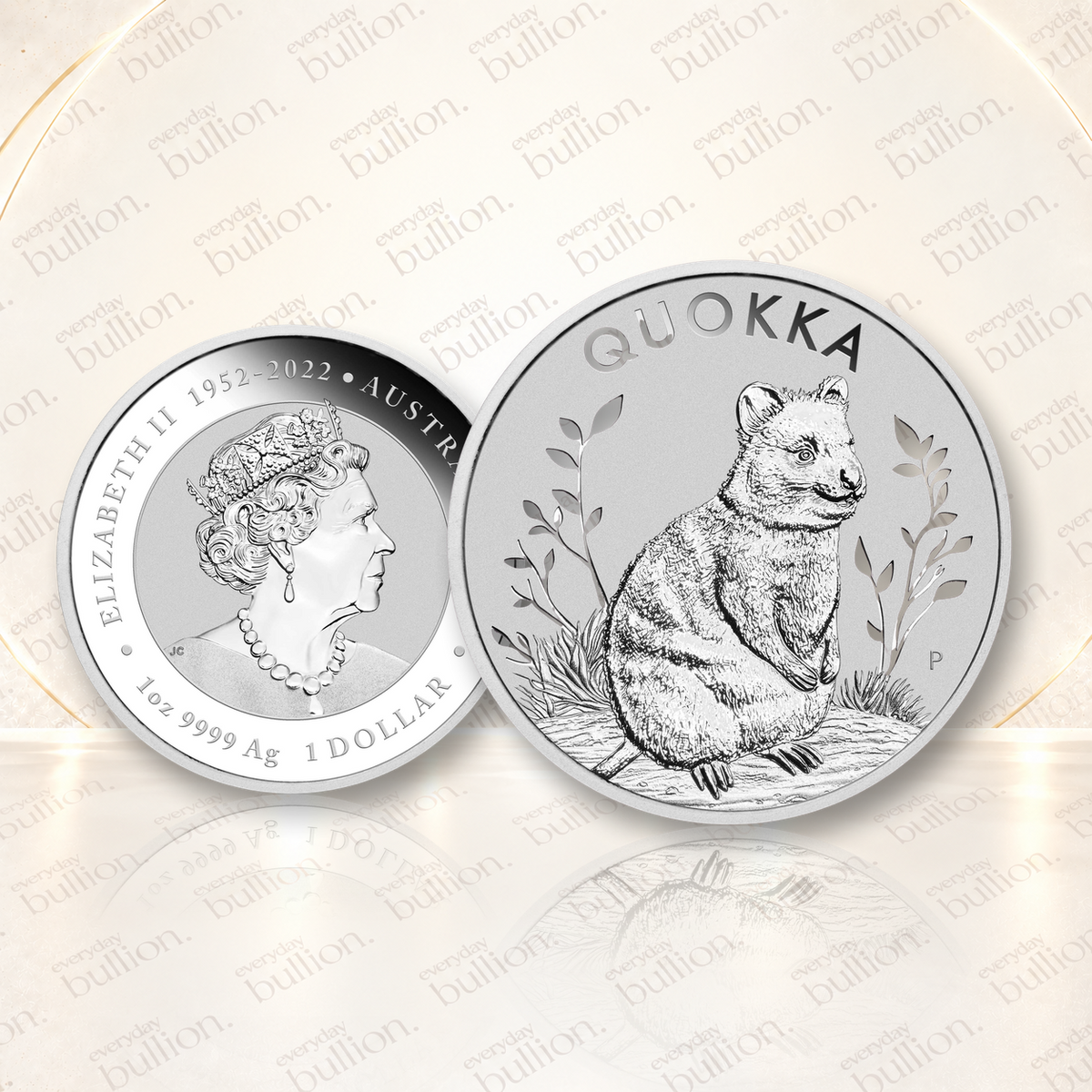 Australian Quokka 2023 $1 1oz .9999 Silver Bullion Coin in Capsule - Australia - Perth Mint
