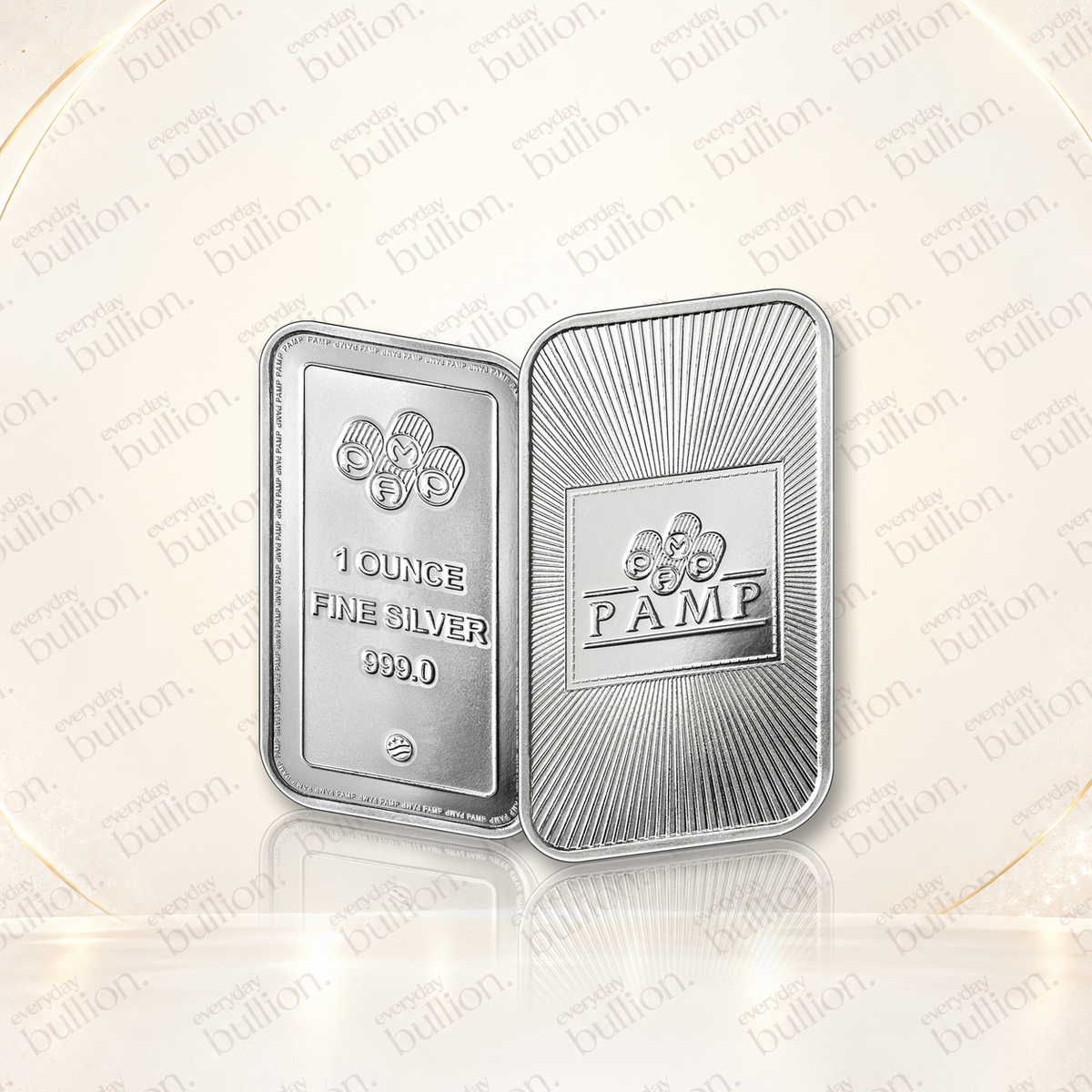 USA Starburst 1oz .999 Fine Silver Minted Bar – PAMP