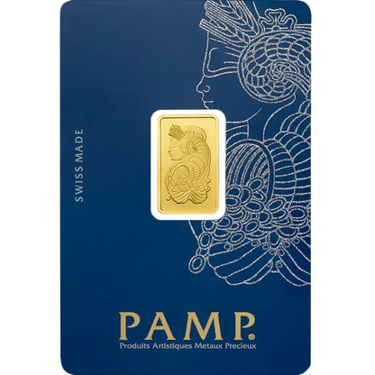 5 gram Gold Bar - PAMP Suisse Lady Fortuna