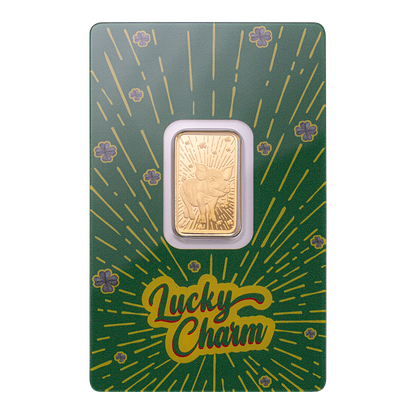 PAMP - Lucky Pig 5g Pure Gold Bar