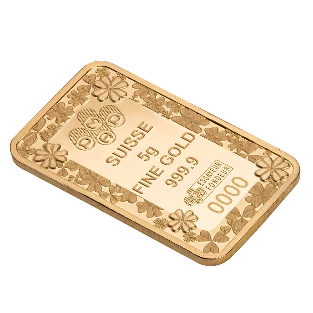 PAMP - Lucky Pig 5g Pure Gold Bar