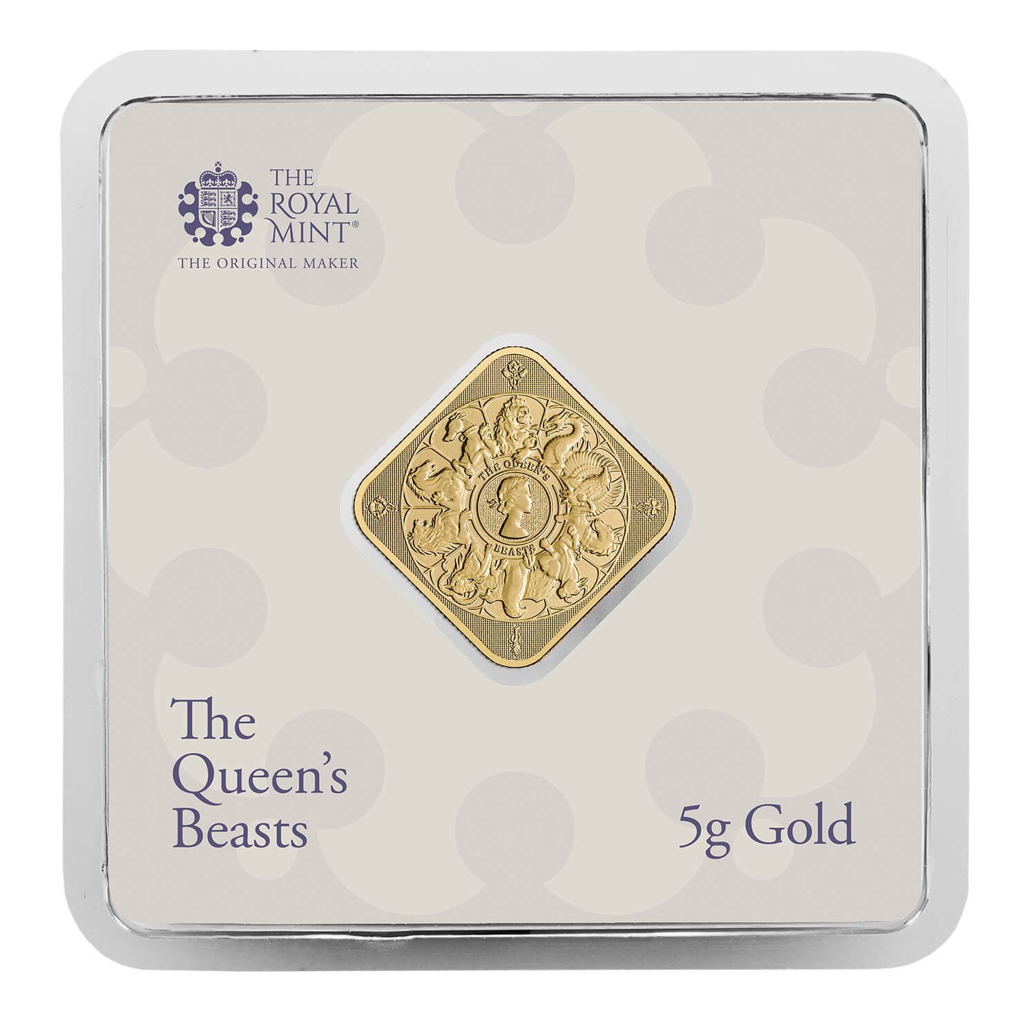 The Queen's Beasts 5g Gold Bullion Bar