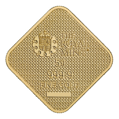 The Queen's Beasts 5g Gold Bullion Bar
