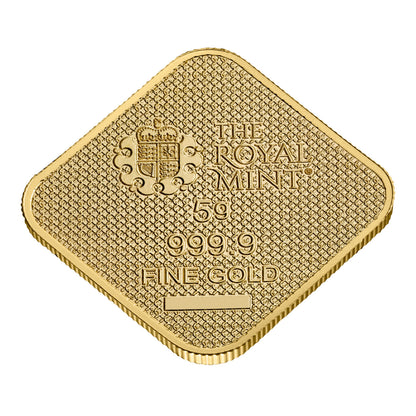 The Queen's Beasts 5g Gold Bullion Bar