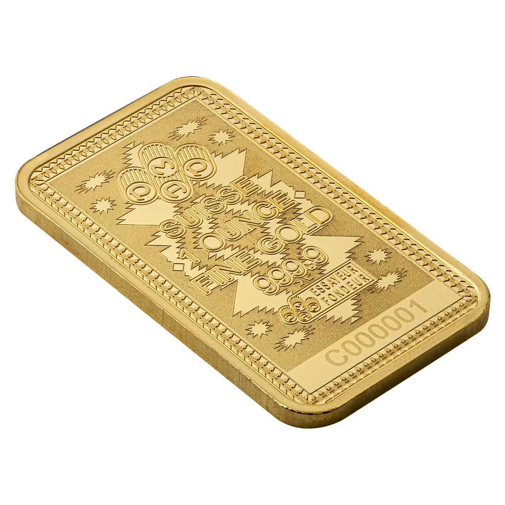 PAMP Reflections of America Yellowstone Cowboy 1oz Gold Bar (PRE ORDER COMING JANUARY 2026)