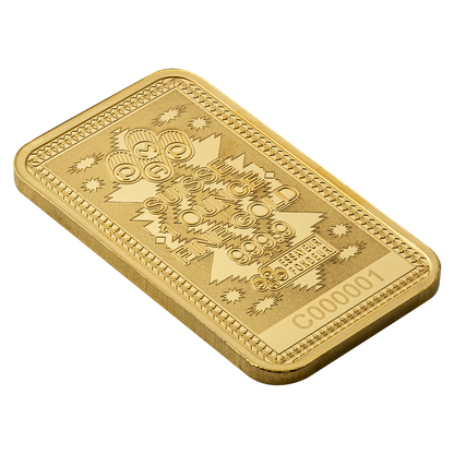 PAMP Reflections of America Yellowstone Cowboy 1oz Gold Bar (PRE ORDER COMING JANUARY 2026)